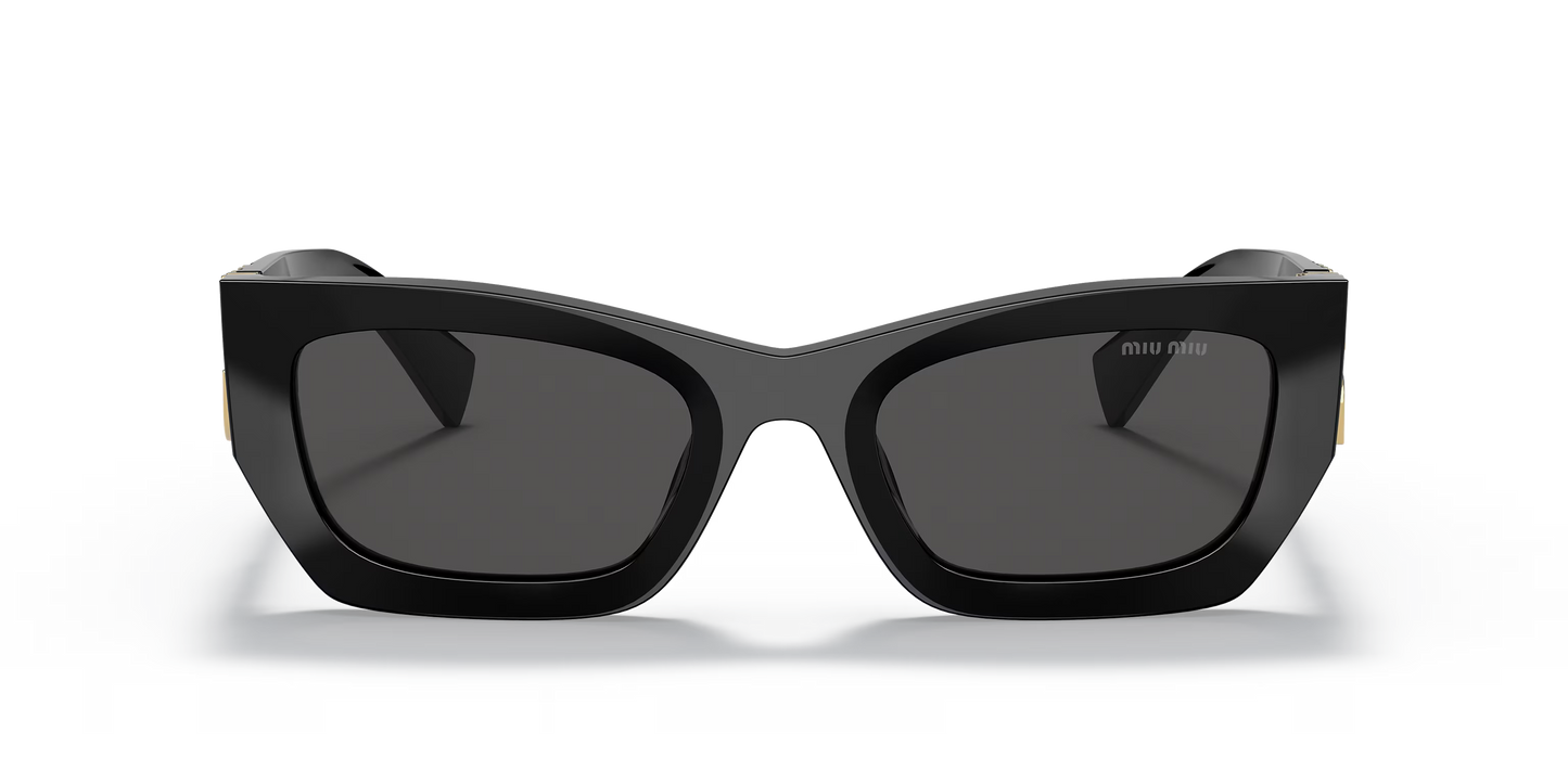 Rectangular Sunglasses — Black