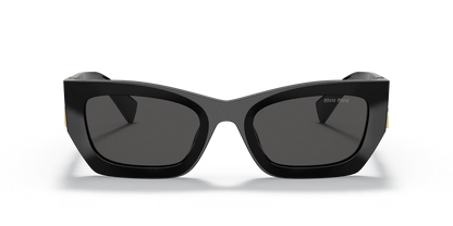 Rectangular Sunglasses — Black