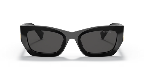 Rectangular Sunglasses — Black