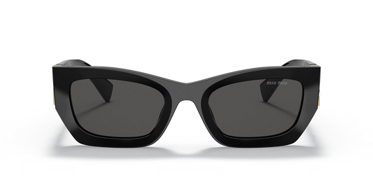 Rectangular Sunglasses — Black