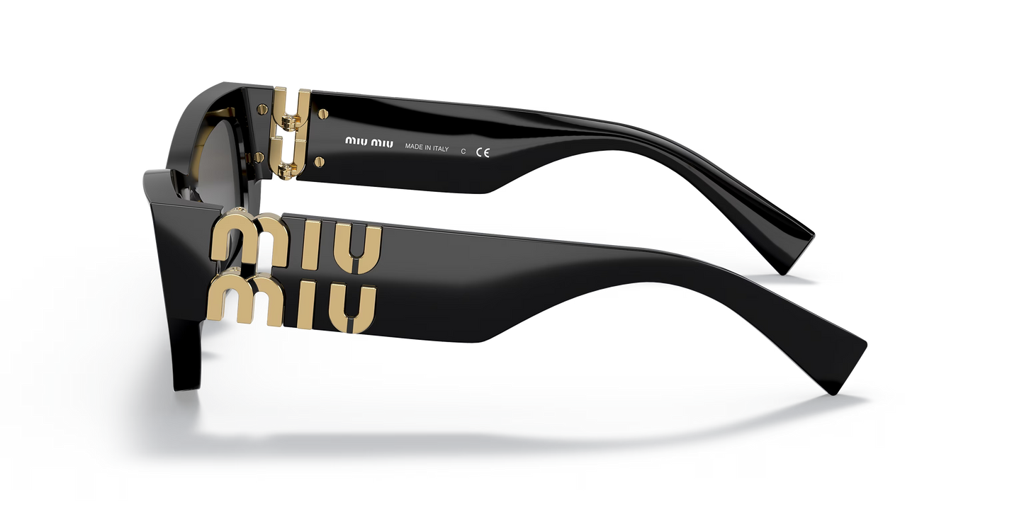 Rectangular Sunglasses — Black